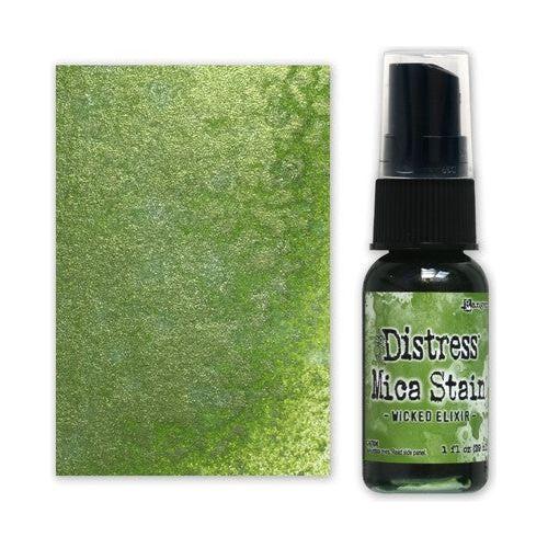 Simon Says Stamp! Tim Holtz Distress WICKED ELIXIR Mica Stain Ranger distmicstwe Swatch