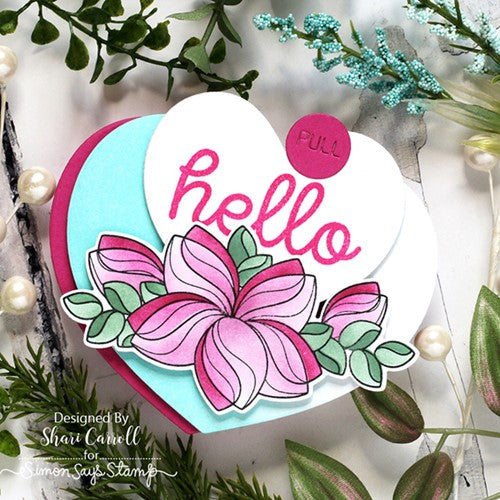 Simon Says Stamp! Simon Says Stamp SLIDER PLATE Wafer Dies sssd112770 Kisses | color-code:ALT11