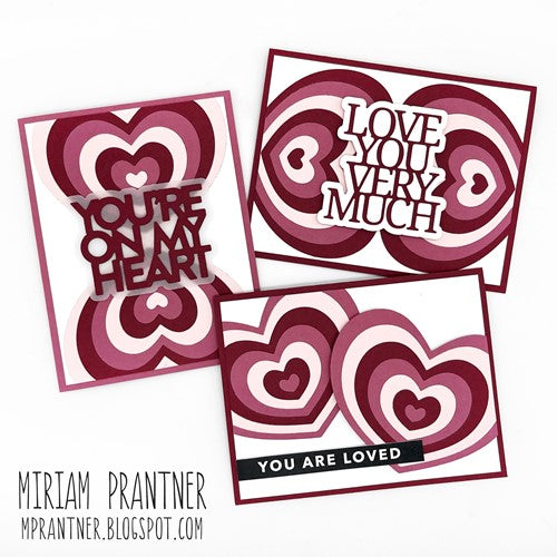 Simon Says Stamp! RESERVE Simon Says Stamp NESTED ROUND HEARTS Wafer Dies sssd112763 Kisses | color-code:ALT0