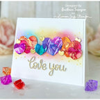 Simon Says Stamp! RESERVE Simon Says Stamp NESTED ROUND HEARTS Wafer Dies sssd112763 Kisses | color-code:ALT2