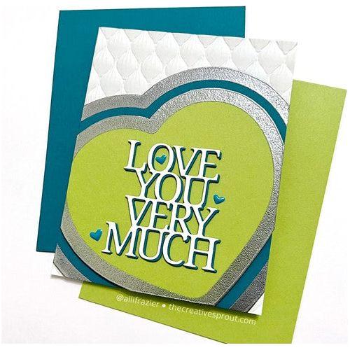 Simon Says Stamp! Simon Says Stamp LOVE YOU VERY MUCH Wafer Dies sssd112765 Kisses | color-code:ALT2