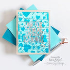 Simon Says Stamp! Simon Says Stamp LOVE YOU VERY MUCH Wafer Dies sssd112765 Kisses