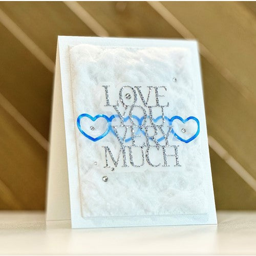 Simon Says Stamp! Simon Says Stamp LOVE YOU VERY MUCH Wafer Dies sssd112765 Kisses