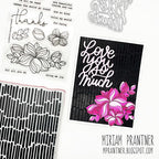 Simon Says Stamp! Simon Says Stamps and Dies SWOOPY FLOWERS set597sf Kisses