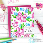 Simon Says Stamp! Simon Says Clear Stamps SWOOPY FLOWERS sss302632c Kisses