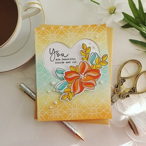 Simon Says Stamp! Simon Says Clear Stamps SWOOPY FLOWERS sss302632c Kisses | color-code:ALT9