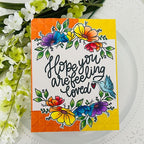 Simon Says Stamp! Simon Says Clear Stamps FROM THE HEART MESSAGES sss202629c Kisses