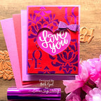 Simon Says Stamp! Simon Says Clear Stamps FROM THE HEART MESSAGES sss202629c Kisses