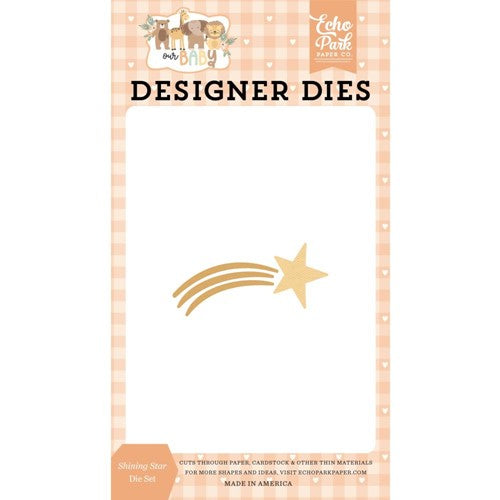 Simon Says Stamp! Echo Park OUR BABY Shining Star Die Set ob303040