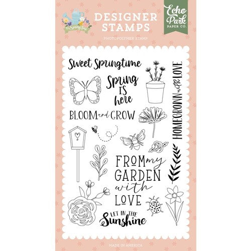 Simon Says Stamp! Echo Park LET IN THE SUNSHINE Clear Stamps ist299045