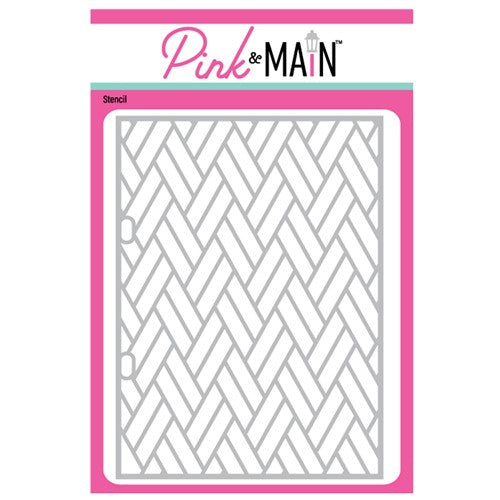 Simon Says Stamp! Pink and Main WOVEN Stencil PMS099