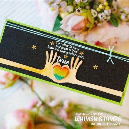 Simon Says Stamp! Whimsy Stamps HEART HANDS Die WSD174