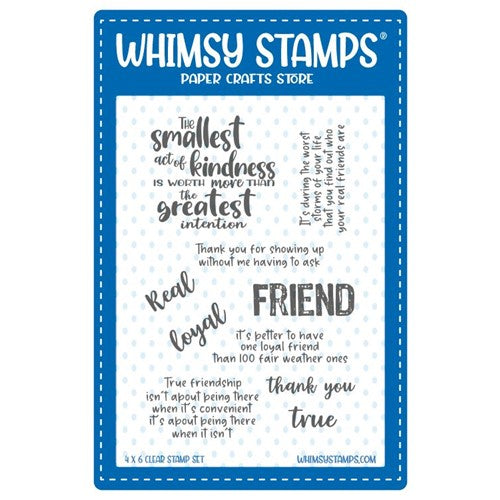 Simon Says Stamp! Whimsy Stamps ACTS OF KINDNESS Clear Stamps CWSD163a