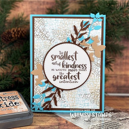 Simon Says Stamp! Whimsy Stamps ACTS OF KINDNESS Clear Stamps CWSD163a