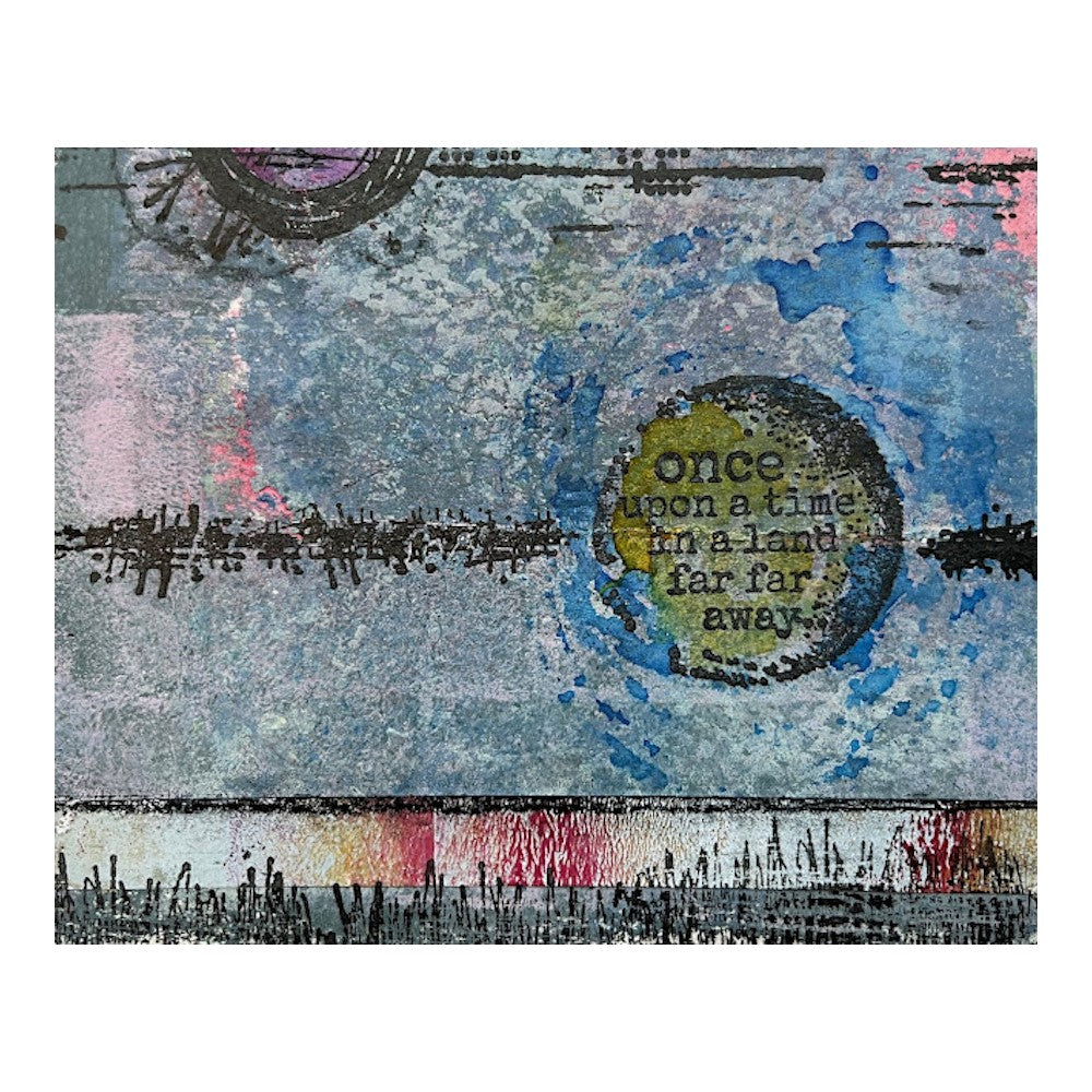 Paper Artsy SETH APTER ECLECTICA3 Cling Stamps esa35 once upon a time