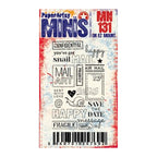 Paper Artsy MINI 131 Cling Stamp mn131