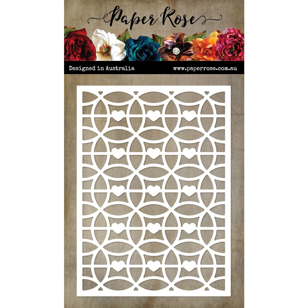 Paper Rose HEART CIRCLE COVERPLATE Die 28819