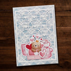 Paper Rose HEART CIRCLE COVERPLATE Die 28819 mugs
