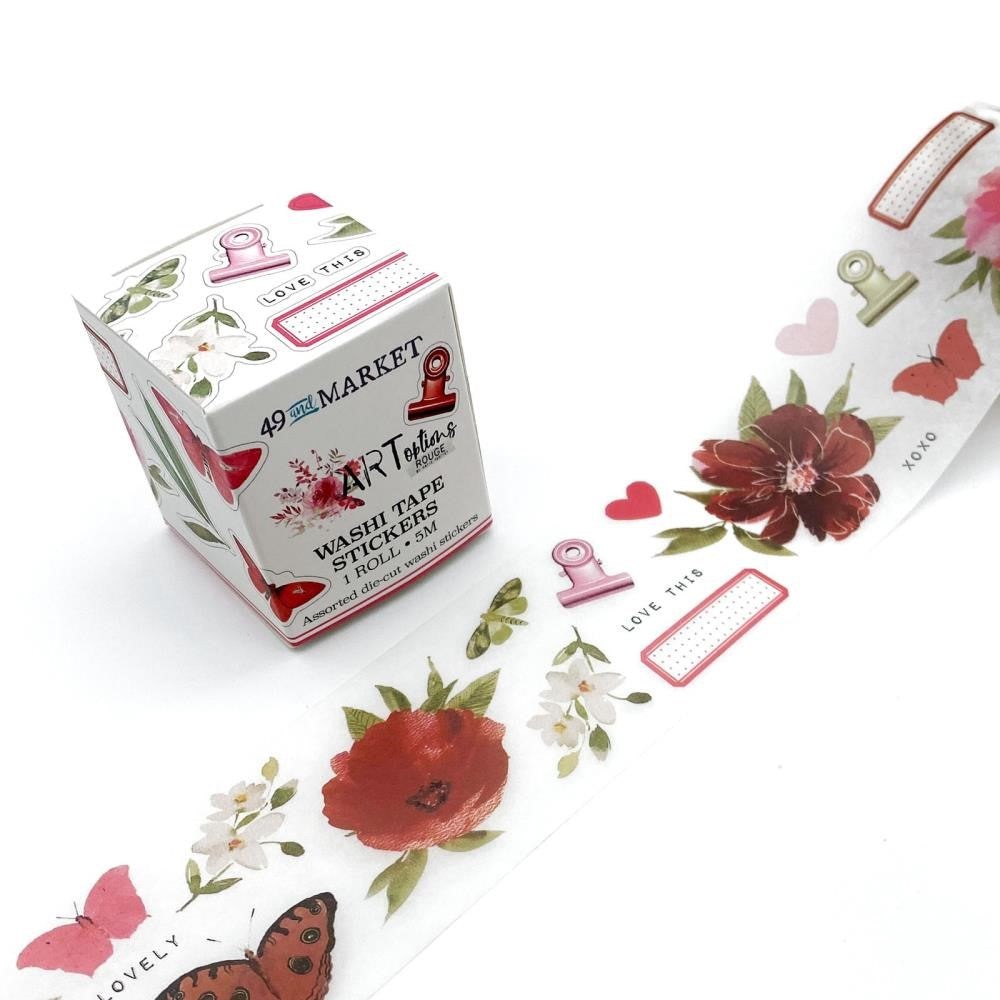 49 and Market ARTOPTIONS ROUGE Washi Tape Stickers AOR-39487 – Simon Says  Stamp