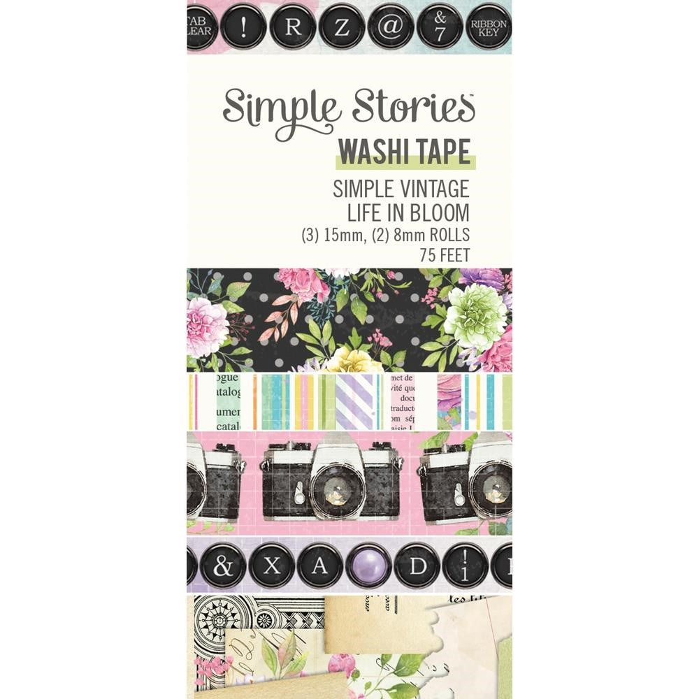Simple Stories LIFE IN BLOOM Washi Tape 19740