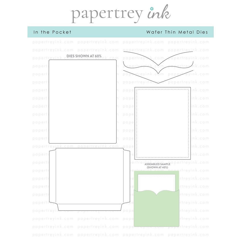 Papertrey Ink IN THE POCKET Dies PTI-0552