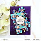 Altenew WILD GERANIUM Clear Stamps ALT7607 hope all is well