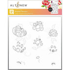 Altenew ENAMEL FLOWERS Layering Stencils ALT7602