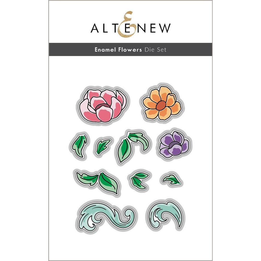Altenew ENAMEL FLOWERS Dies ALT7601