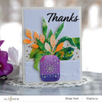 Altenew MASONRY WALL 3D Embossing Folder ALT7599 thanks