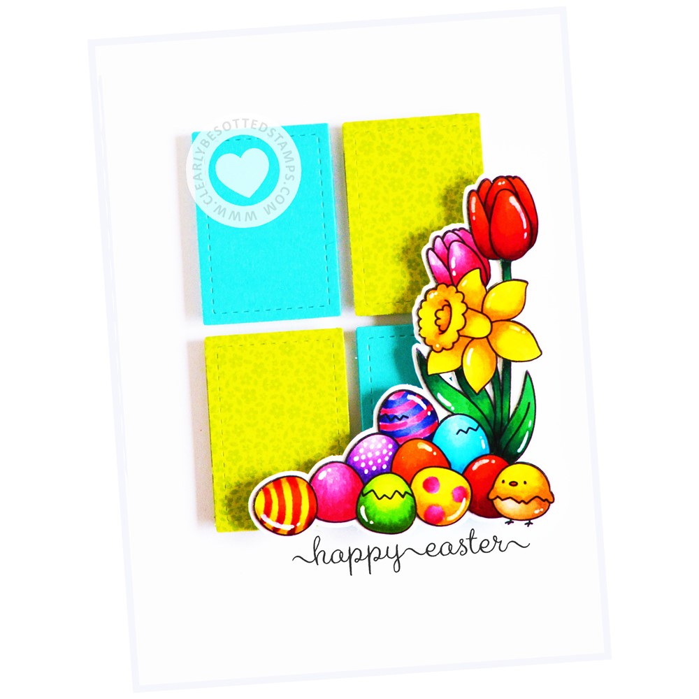 Clearly Besotted CHIRPY PLUSHIES Clear Stamps eggs