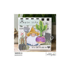Stamping Bella GNOME FARMER Cling Stamp eb1198 simple life