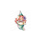Stamping Bella GNOME MERMAID Cling Stamp eb1201