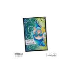 Stamping Bella GNOME MERMAID Cling Stamp eb1201 swim with mermaids