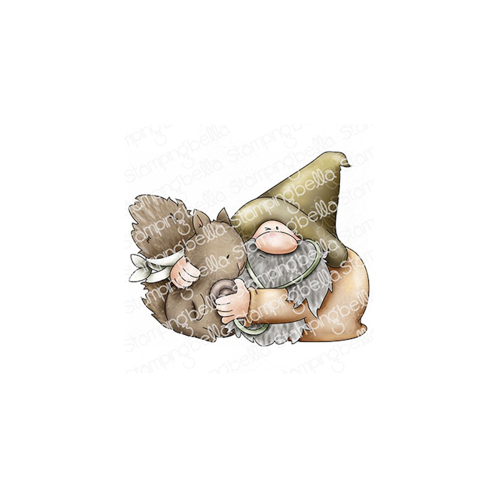 Stamping Bella GNOME VET Cling Stamp eb1205