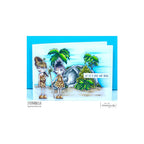 Stamping Bella ODDBALL CAVE COUPLE Cling Stamps eb1206 cave