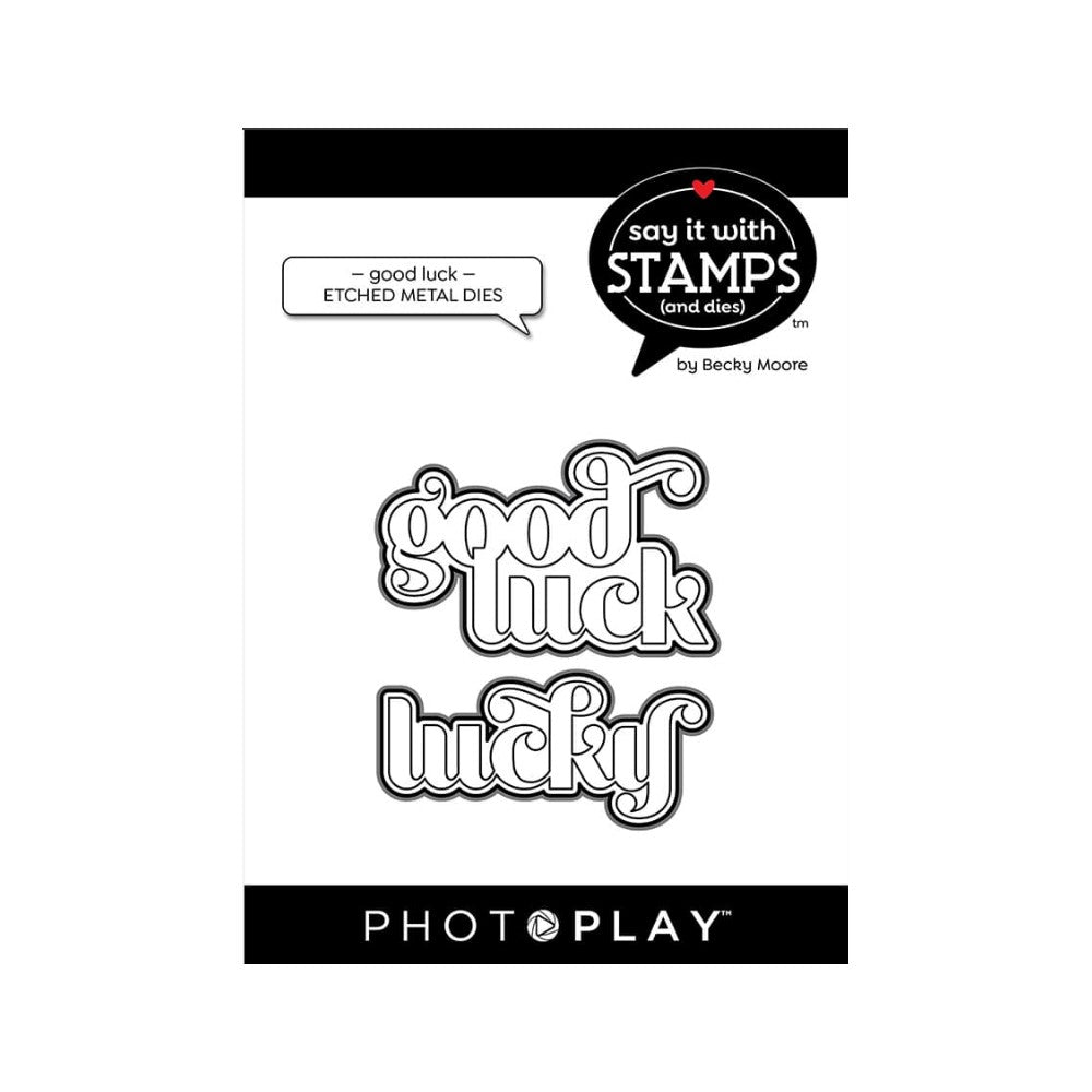 PhotoPlay GOOD LUCK-LUCKY Die Set sis3803