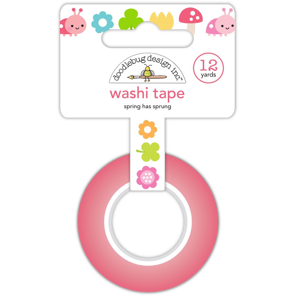 Doodlebug SPRING HAS SPRUNG Washi Tape 7953