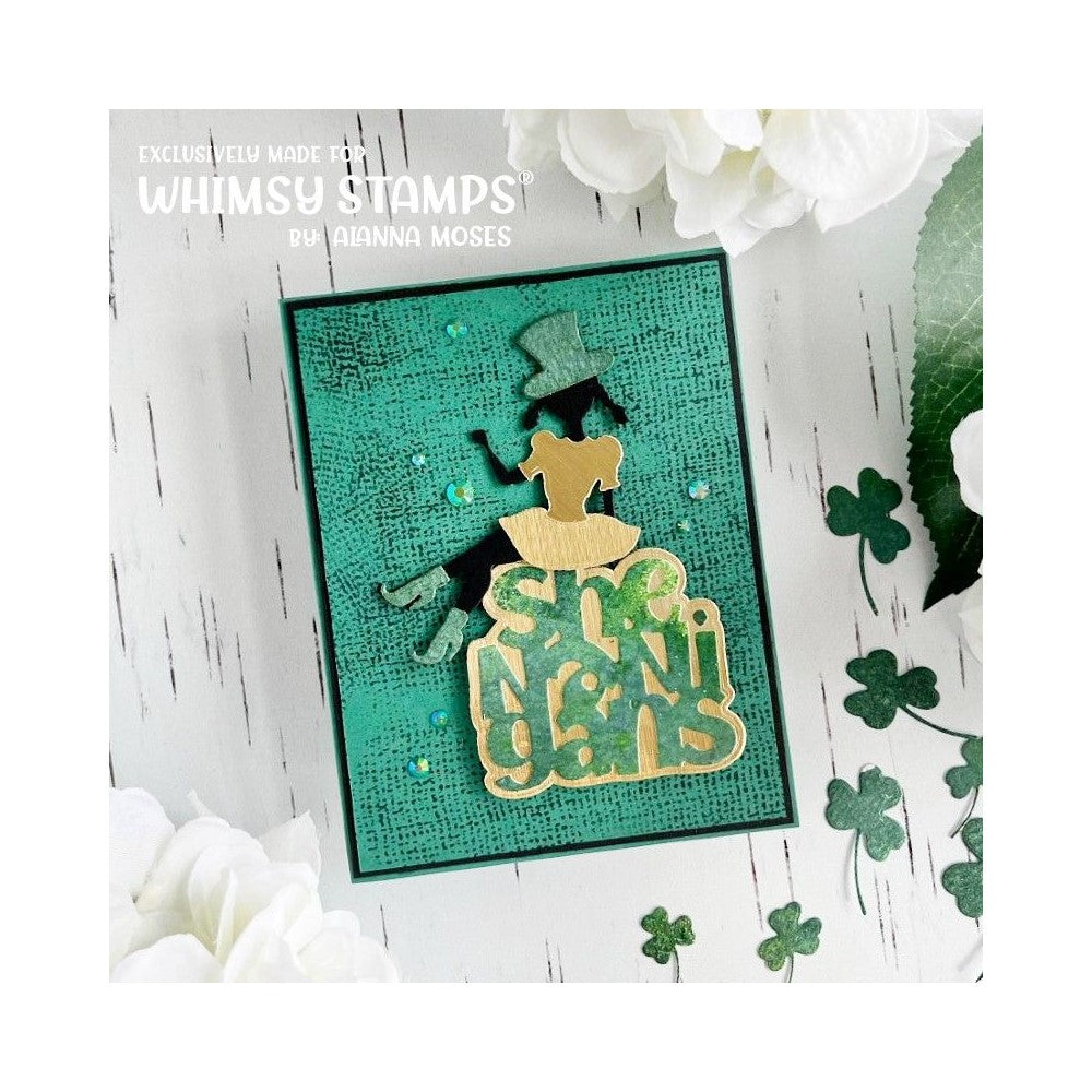 Whimsy Stamps SHENANIGANS LASSIE Dies WSD373a shenanigans
