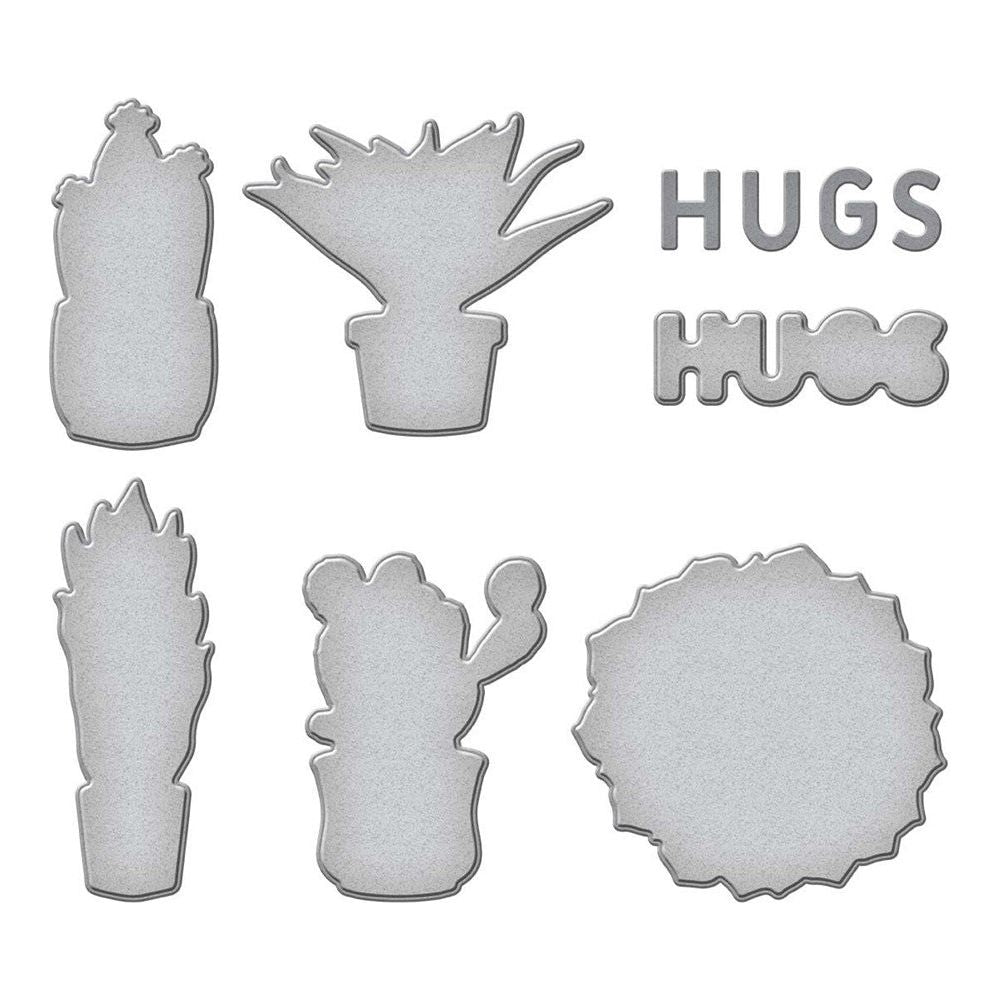 S5-556 Spellbinders SUCCULENTS Etched Dies
