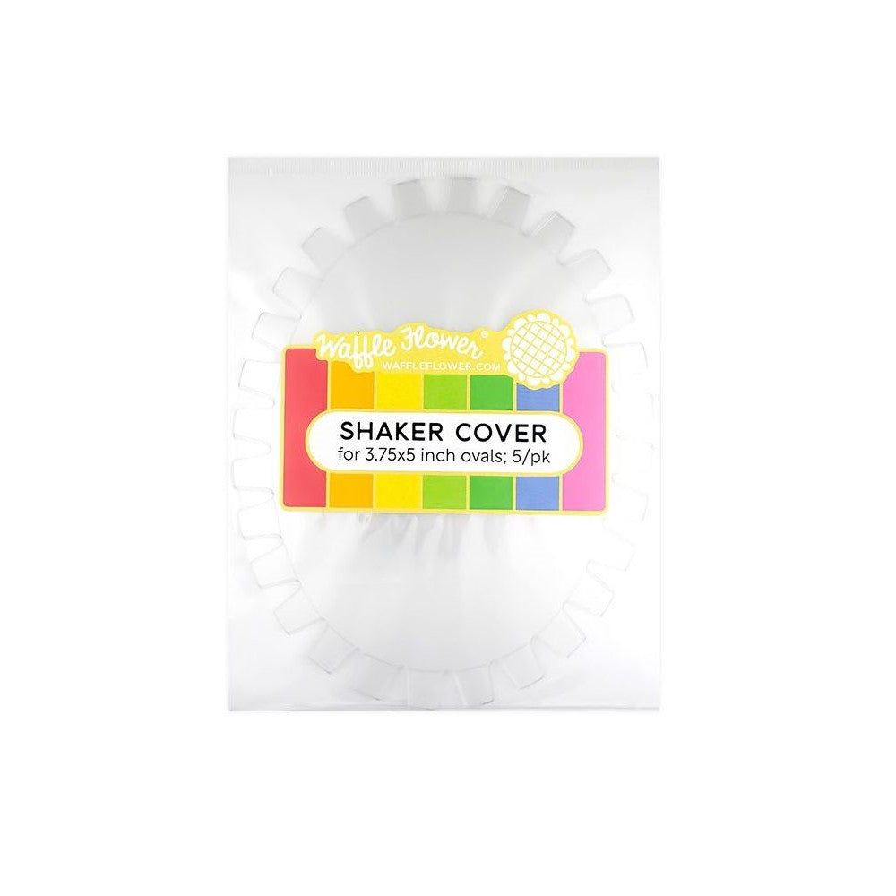 Waffle Flower SHAKER COVER 2.5 X 3.75 OVAL WFE043