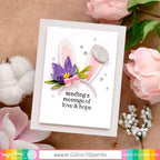 Waffle Flower LAYERED CROCUS Dies 421242 ears