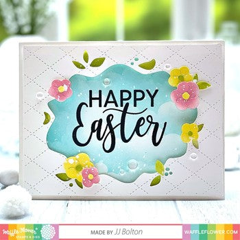 Waffle Flower ORGANIC FRAME Dies 421246 easter