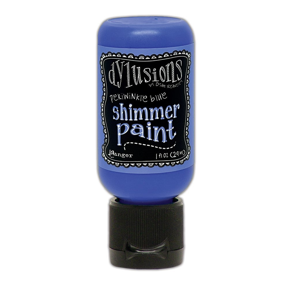 Ranger Dylusions 1oz PERIWINKLE BLUE Shimmer Paint dyu81432