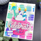 Pretty Pink Posh PARTY SWIRLS Clay Confetti celebrate