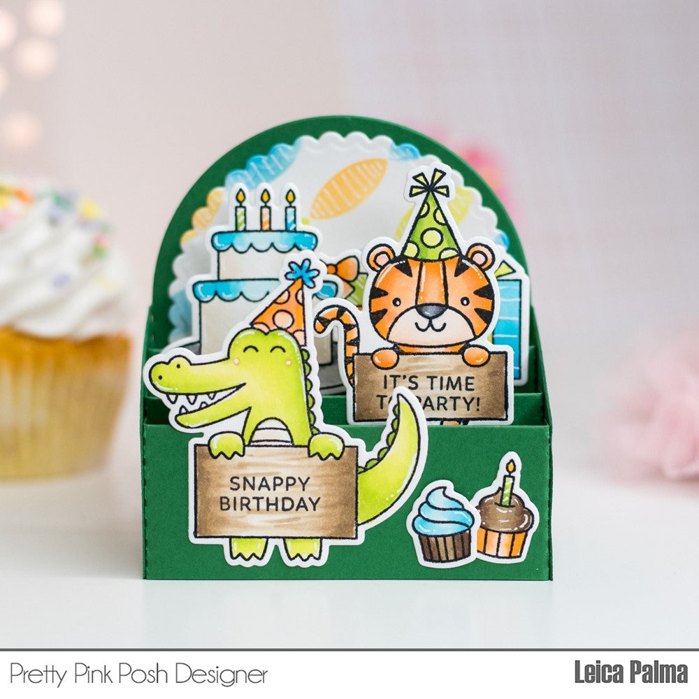 Pretty Pink Posh BIRTHDAY SIGNS Dies birthday