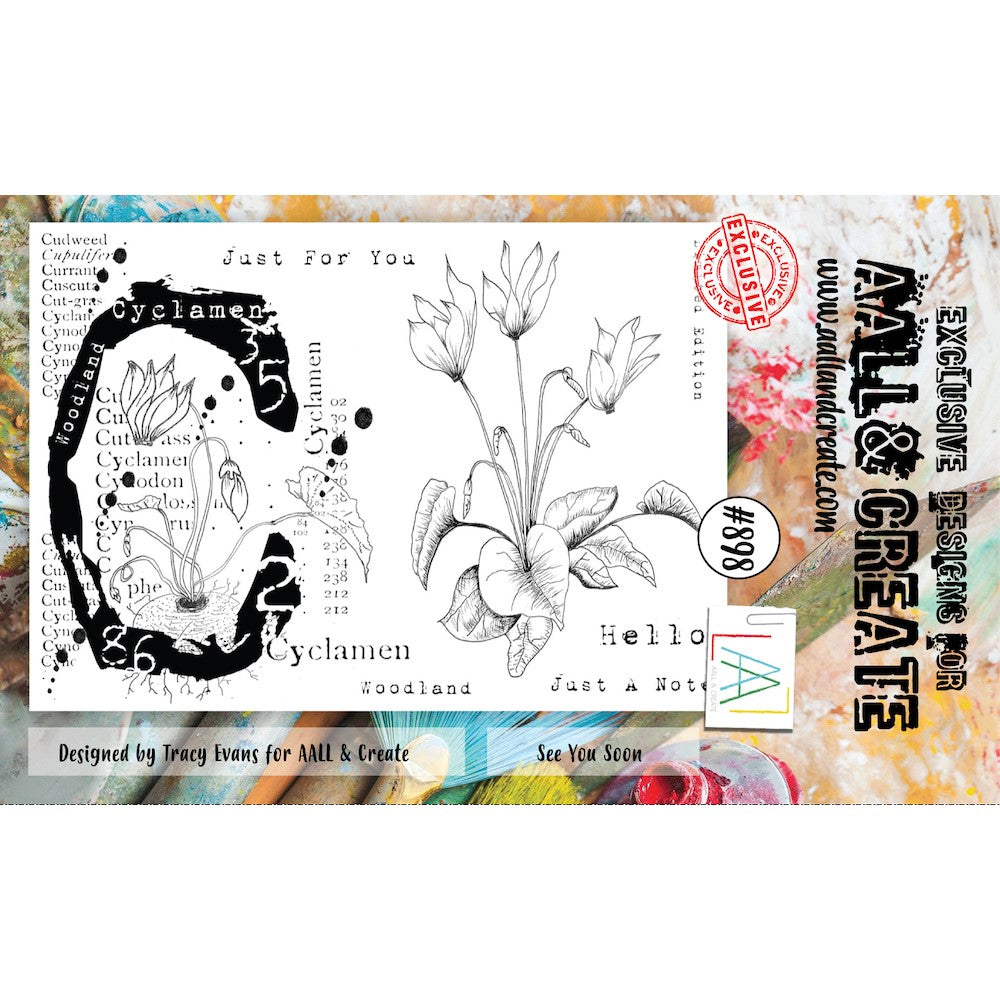 AALL & Create SEE YOU SOON A6 Clear Stamps aall898