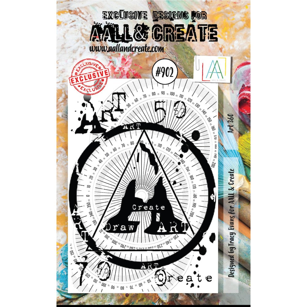 AALL & Create ART 360 A7 Clear Stamp aall902