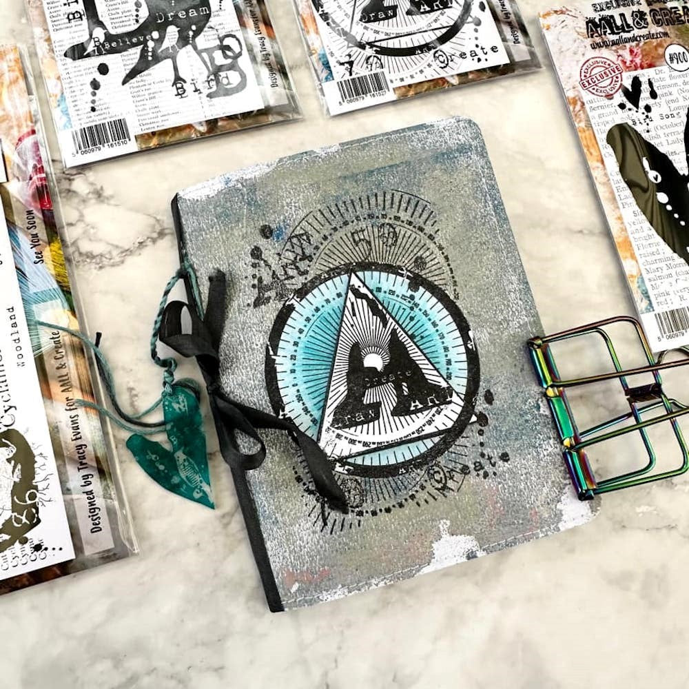 AALL & Create ART 360 A7 Clear Stamp aall902 A pyramid