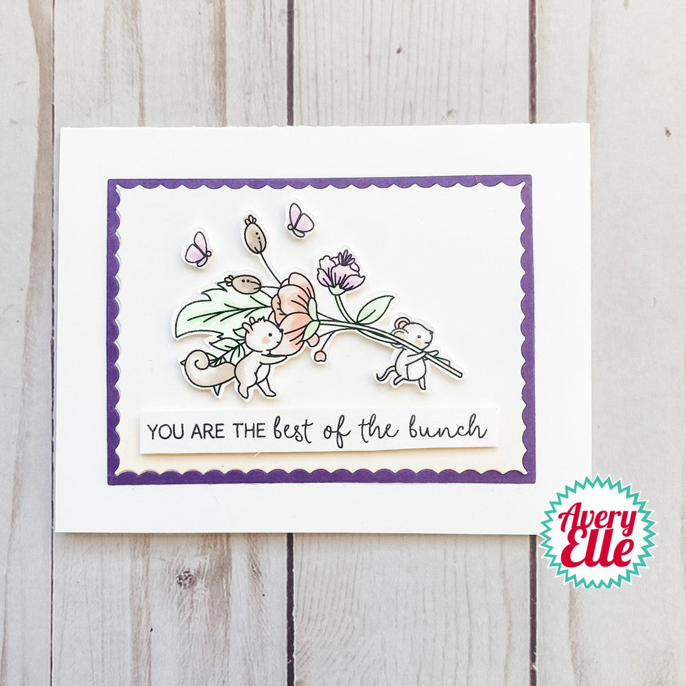 Avery Elle Clear Stamps BEST OF THE BUNCH ST-23-04 blooms