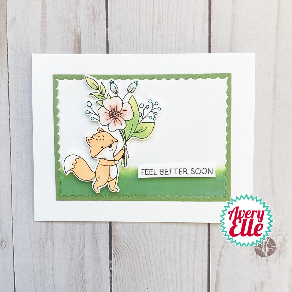 Avery Elle Clear Stamps BEST OF THE BUNCH ST-23-04 fox